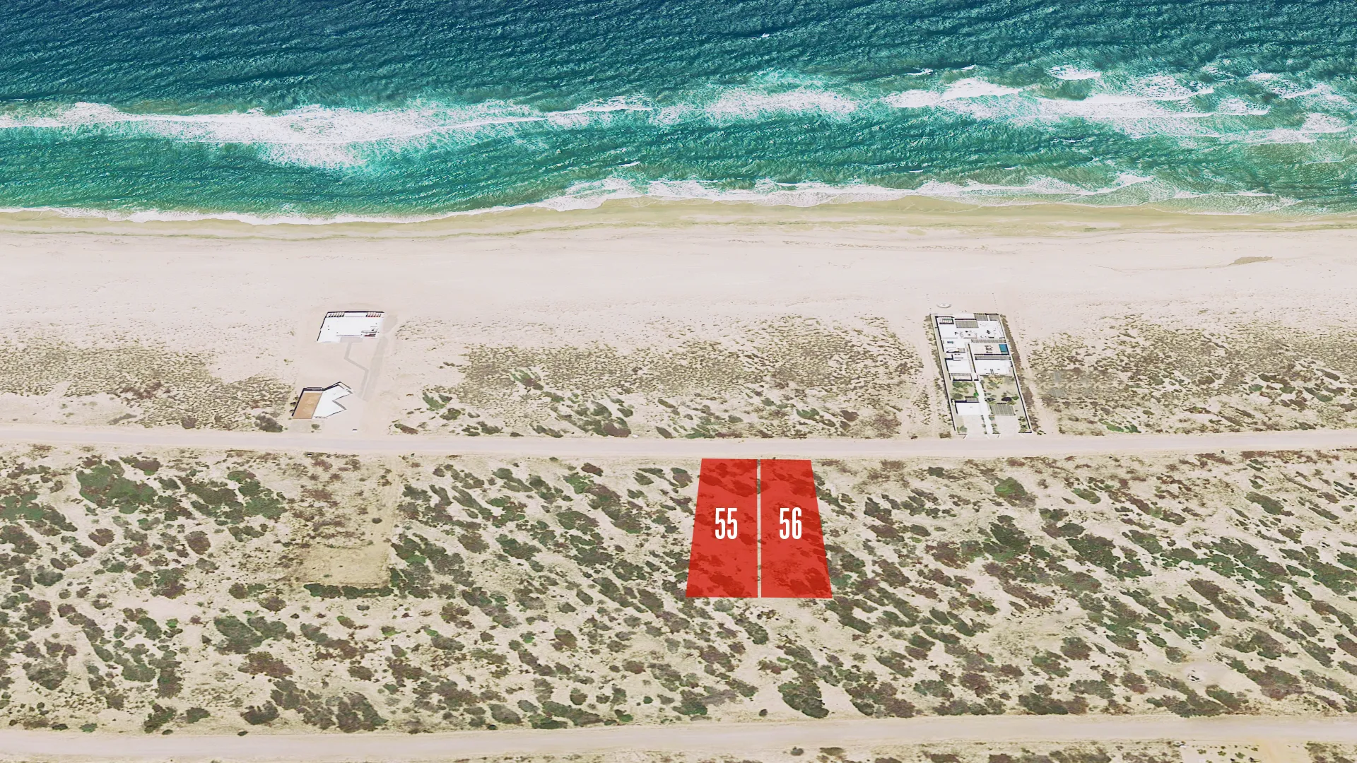 lot within the Lighthouse Point Estates neighborhood in La Ribera, East Cape.